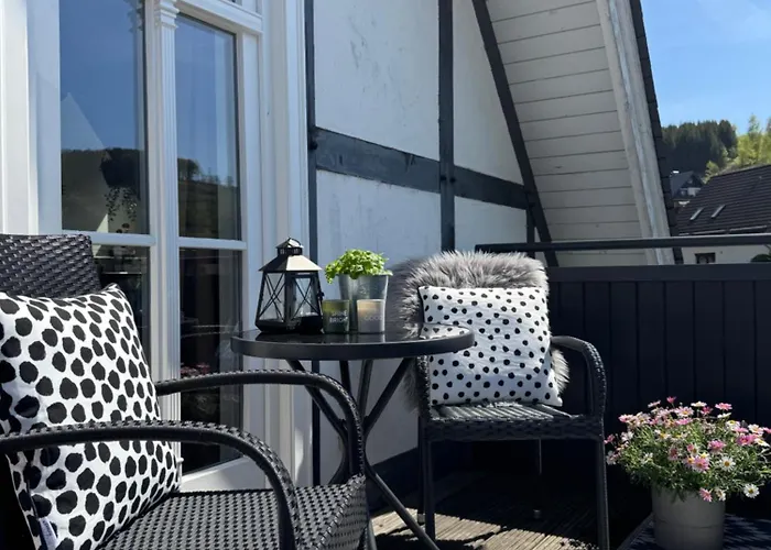 Апартаменты Vierlaendereck Nahe Winterberg